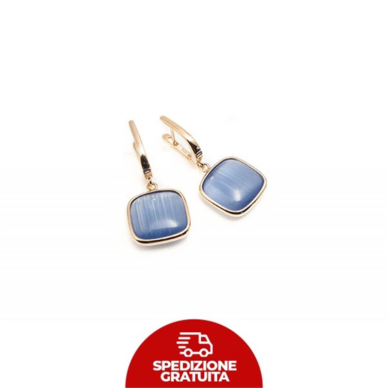 Orecchini Laguna Blu lavanda