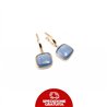 Orecchini Laguna Blu lavanda