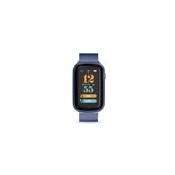 Smartwatch Steps Cassa Blu Cinturino Maglia Milano Blu
