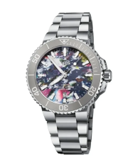 Orologio ORIS AQUIS DATE UPCYCLE Uomo