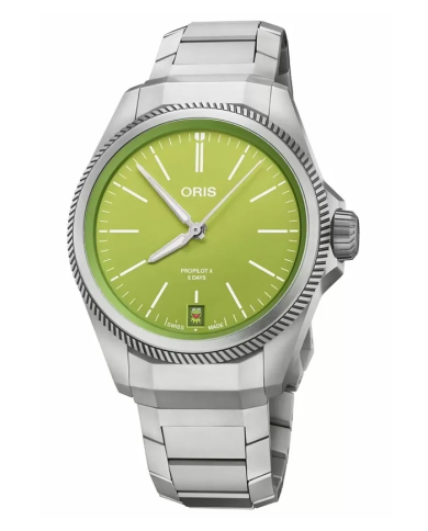 Orologio ORIS ProPilot X Kermit Edition - The Muppets serie Uomo