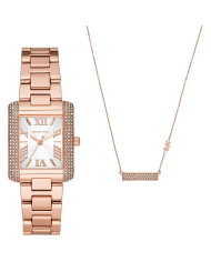 Orologio MICHAEL KORS EMERY Special Pack (watch + necklace) Donna