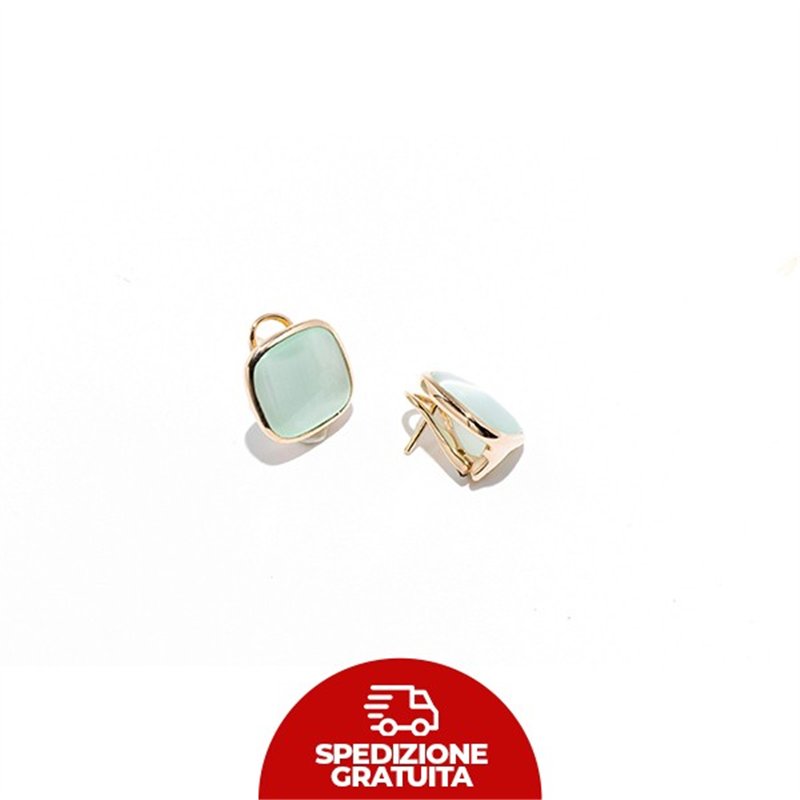 Orecchini Laguna Classici verde acqua